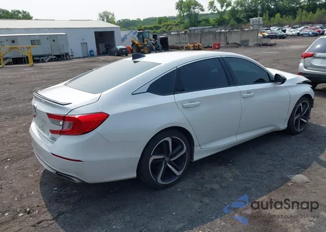 2021 Honda Accord Sport 2.0T из США, поврежденный, VIN 1HGCV2F38MA027279
